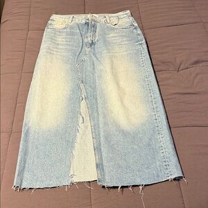 NWOT Zara denim skirt